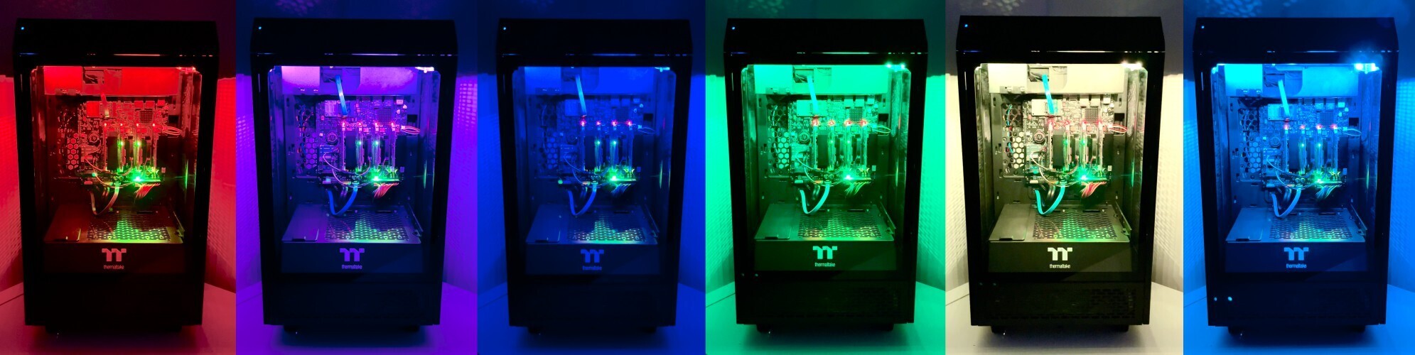 RGB LED Lighting in my homelab server case